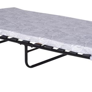 Раскладушка «Анжелика»
Размер спального места (ДхШ, см) 190*80
Основание спального места ламели
Толщина матраса, мм 60
Наполнитель матраса форплит
Материал чехла матраса полиэфир
Сечение несущей трубы каркаса, мм 25
Материал каркаса сталь
Допустимая нагрузка, кг 150
Габариты изделия в сборе (Д*Ш*В, мм)
1900*800*300
Габариты в сложенном виде (Д*Ш*В, мм):
950*800*230
Габариты упаковки 1 (Д*Ш*В, мм)
950*800*230
Вес, кг 12
Наличие матраса да
Высота спального места, мм 300
Материал ламелей береза 1-2 сорт, 8мм