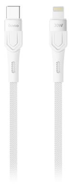 Кабель OLMIO BOLT, Type-C — Lightning, USB2.0, 1.2м 041708