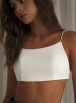 Топ летний, белый