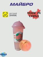 Сокосодержащий напиток MYBRO с кусочками желе, со вкусом персика, 620 мл