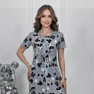 ⭐️ ATLES TEXTILE ⭐️
Артикул: W-0044
Модель: Женские Халат с кор. и рук
Материал: Супрем, Ротацион
Размеры: 46-54
Состав: 💯% Хлопок
Цена :  $ 
✈️🤙  +