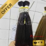 Bulk Hair Extension Straight Nasa Hair #2 Color 0090