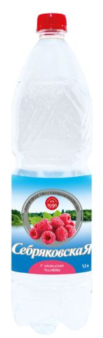 Минеральная вода Себряковская с ароматом малины 1,5л