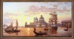 Интерьерная картина Графис в раме "Старая Венеция"