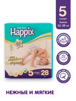 Подгузники HAPPIX Super Dry ультратонкие 5 Подгузники HAPPIX Super Dry ультратонкие 5 (11-25 кг) 28 шт.