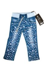 Брюки джинсовые для девочек 132275