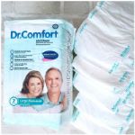 Подгузники для взрослых Dr.Comfort L 100-150см Упаковка №7