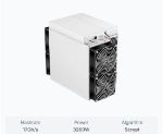 Bitmain Antminer L9 (17Gh) is an ASIC miner designed for Scrypt algorithm, specifically targeting DOGE (Dogecoin) & LTC (Litecoin) mining. It delivers a maximum hashrate of 17Gh/s while consuming 3570W 34322