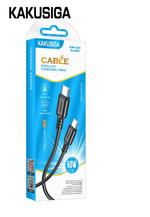 Кабель Kakusiga KSC-982 Type-C / Type-C 3А 60W черный 1 м 6921042139876