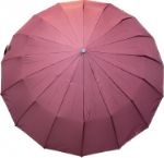 Зонт бордовый 16