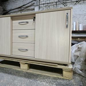 Тумба купе с ящиками