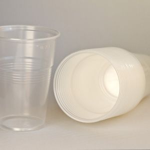 Одноразовые пластиковые стаканы для горячих и холодных напитков Напра.рф прозрачный стакан 200 мл Напра.рф