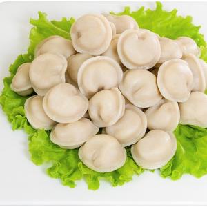 ПЕЛЬМЕНИ КЛАССИЧЕСКИЕ категория Б 
Мука пшеничная хлебопекарная высшего сорта, мясо птицы механической обвалки, шпик свиной, вода питьевая, меланж пастеризованный (продукт яичный), лук репчатый, соль, перец черный