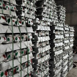 Мы осуществляем производство и прямые поставки:
Вторичных алюминиевых сплавов в чушках и цилиндрических слитках (до 500 тонн в месяц):
• AK5M2 • AK5M2П • AK7M2 • AK7П• AK9M2 • AK9Ч • AK12 • AK12M2 • AK12ММгН• AВ87 • AВ97 • AД0 • AД1 • AД31 • AД35 • 6060 • 6063