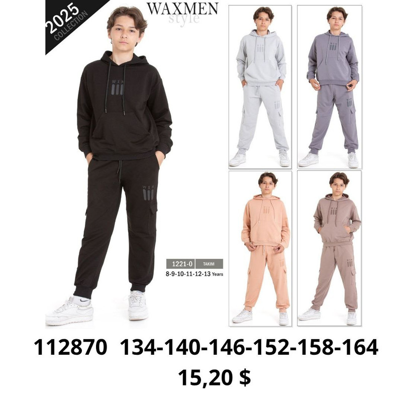 Спортивный костюм для мальчиков WAXMEN 112870