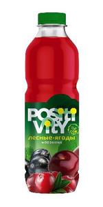 POSITIVITY лесные ягоды сокосодержащий негазированный напиток