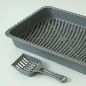 Туалет для кошек VITARUS с сеткой на высоких ножках