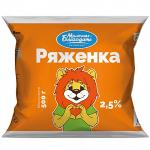 Ряженка мдж 2,5% 500г пак 24шт коробка