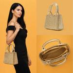 Роскошная кутюрная мини-сумка с кристаллами Imperial Lumière