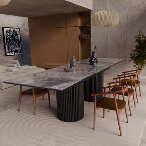 Стол Наоми раскладной в черном исполнении