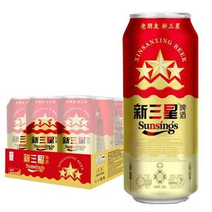 Xin Sunsing&#39;s beer,Made in Haerbin Snow beer factory