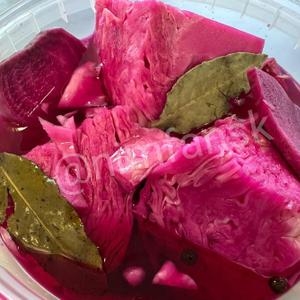 Капуста со свеклой