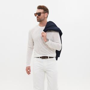 Артикул: 250204
Цвет: молочный, черный
Материал: трикотажный лён
Лекало:regular fit
Размер:M-3XL
Состав: 55%лён,40%вискоза,
5%эластан