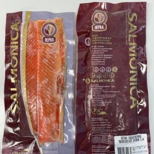 Нерка подкопченная  малосоленая брюшки с кожей