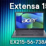 Acer Extensa 15 EX215-56-738A — надежный выбор для бизнеса и офиса