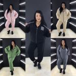 Женский спортивный костюм (bigsize) NASA AM0606