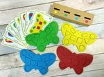 Сортер-мозаика "Бабочки" 07018