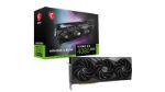 MSI GeForce RTX 4080 SUPER X SLIM Graphics Card, 16GB GDDR6X 256-bit Memory, 2625 MHz Boost Clock, 23Gbps Mmeory Speed, 10240 CUDA Cores, PCI E Gen 4, DP x 2 / HDMI x 2 179242