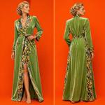 Роскошный Бархатный Халат Élysienne Couture (Из серии "Бархатные ткани")