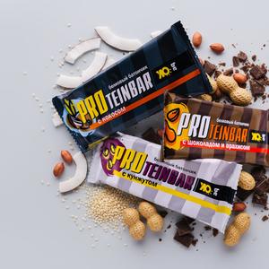 Белковые батончики PROtein BAR BeOK ТМ BIO Elite три вида. Вес батончика 30г. Формируем боксы по 21шт.