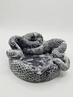 Змея пепельница-шкатулка ze03