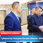 Губернатор Лю Цзе посетил завод MSD во время инспекционной поездки в Хайнин.