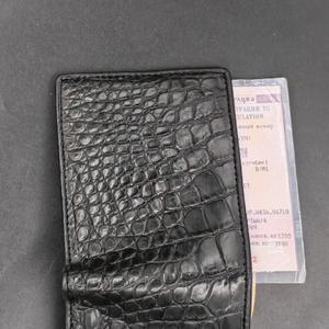 Кошелёк из кожи крокодила