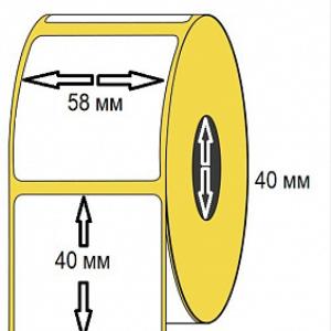 Термоэтикетки ЭКО/ТОП, 58мм ширина/ 40мм высота
Изготовление различных размеров, любых тиражей