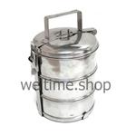 Ланч-бокс 16*3 нержавеющая сталь ланч16*3