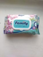 Влажные салфетки освежающие Klouver FAMILY wet wipes hygienic 859558