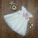 Платье белое Турция п006