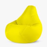 Кресло-мешок Classik Happy-puff Оксфорд L Компакт желтый