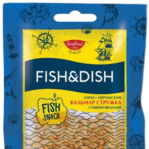 Кальмар"FISH&amp;DISH"(гигас,с/в,стружка)40г
код товара 2212559