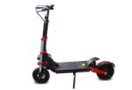 LEADERS Premium Electric Scooter Without Seat 500W Motor, 48V 13AH Battery, 50km/h Speed, 11" Off-Road Tires, LED Dual Headlights, Brake Light, Turn Signal, Dual Shocker, Black Red | Q-18 202573