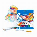 Акварельные карандаши-24 цвета Arya Artist 3088