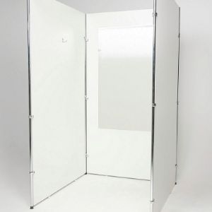 Примерочная кабинка для шоурума или ПВЗ Маркетплейса с зеркалом