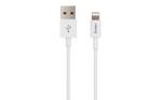 Кабель Olmio USB 2.0 — Lightning, 1м, белый 038655