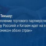 Российско-китайский товарооборот превысил 20 трлн рублей