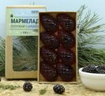 МАРМЕЛАД сосновый (110гр): с СОСНОВОЙ ШИШКОЙ (крафт, форма шишка) КА-0000009