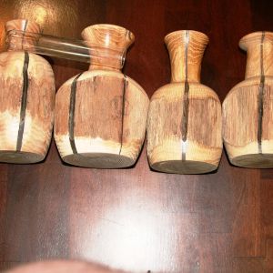 вазы для цветов деревянные 6 видов